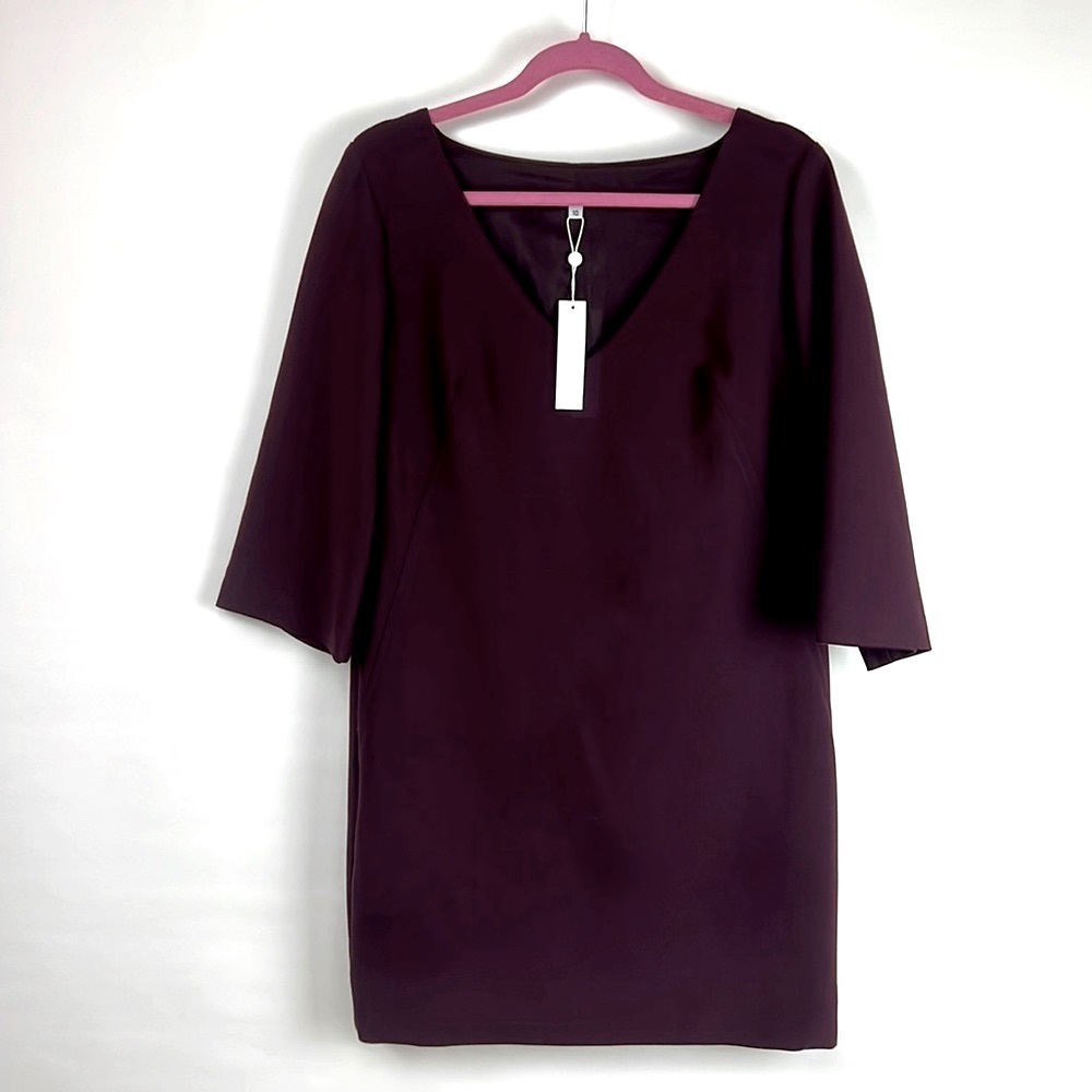 Trina Turk burgundy dress size 10 brand new with tag - Picture 6 of 10